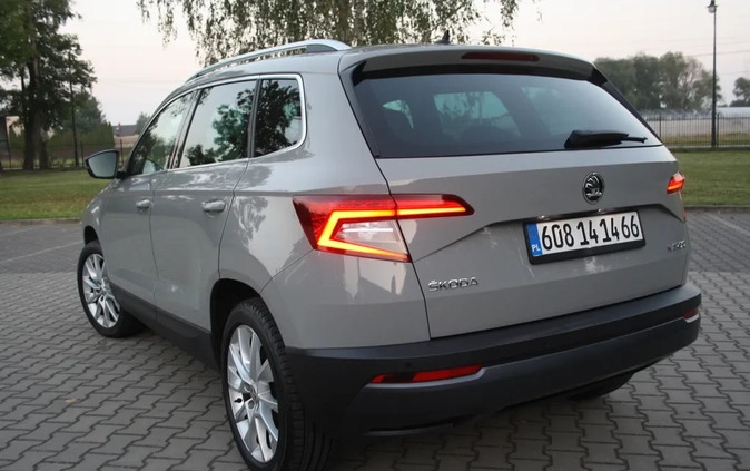 Skoda Karoq cena 86600 przebieg: 74000, rok produkcji 2018 z Police małe 781